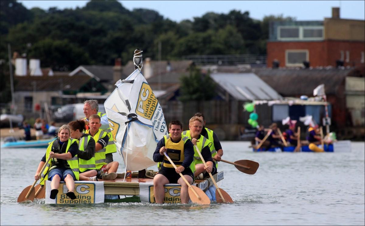 Great Waterside Raft Race 2013