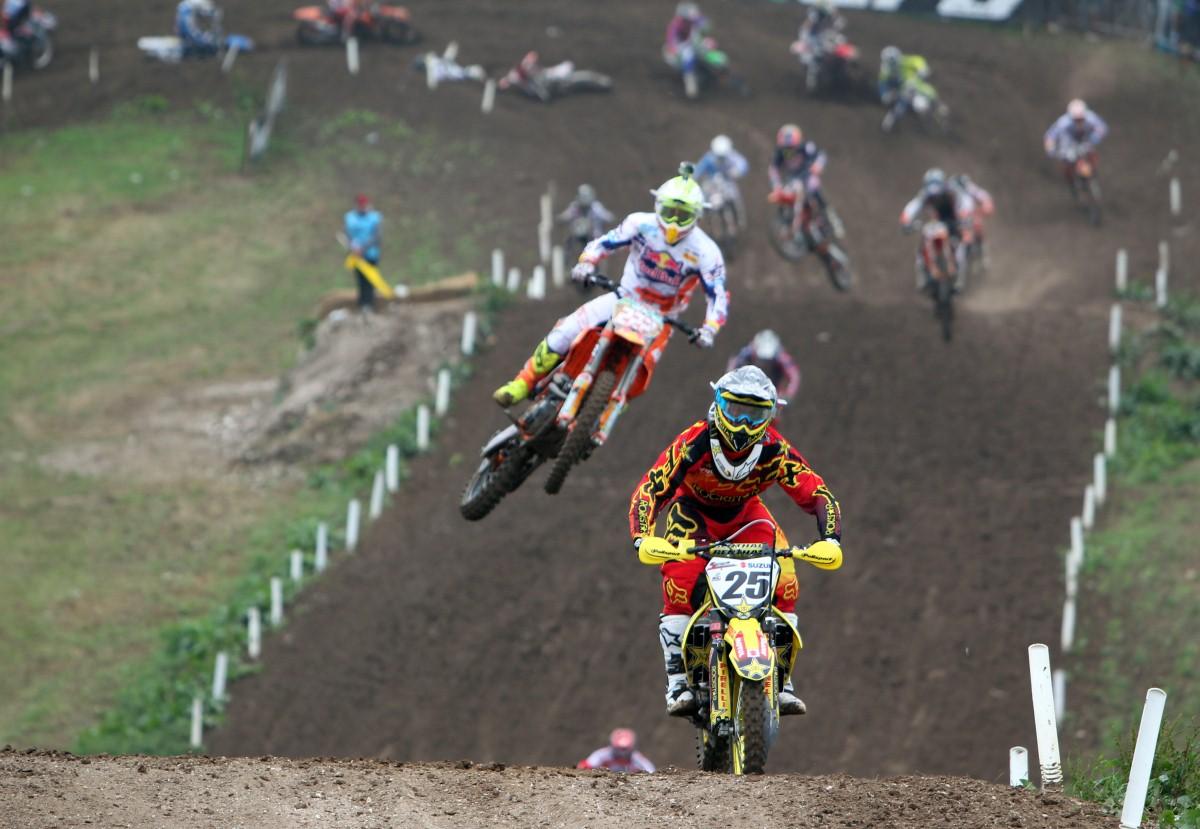 Picture from the British Motocross Grand Prix