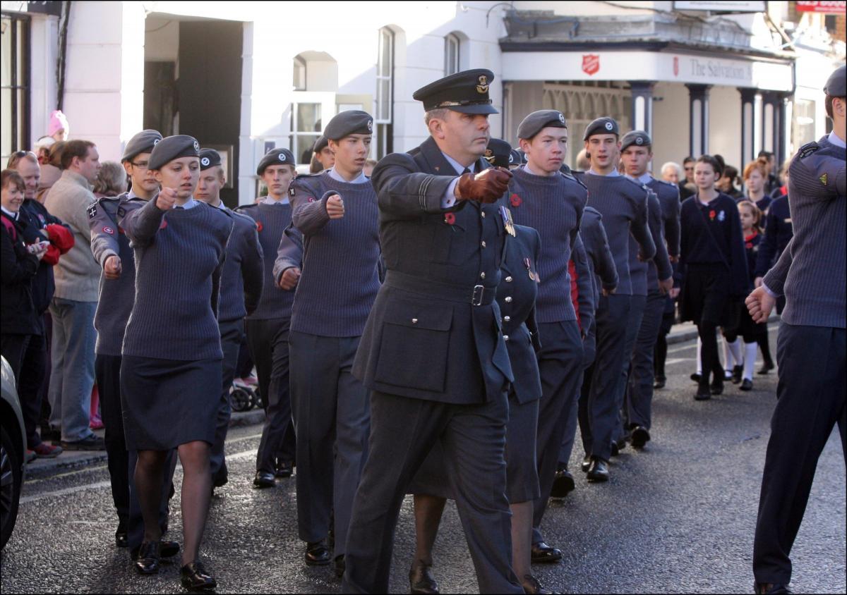 Pictures from the various remembrance services in the area - Romsey.
