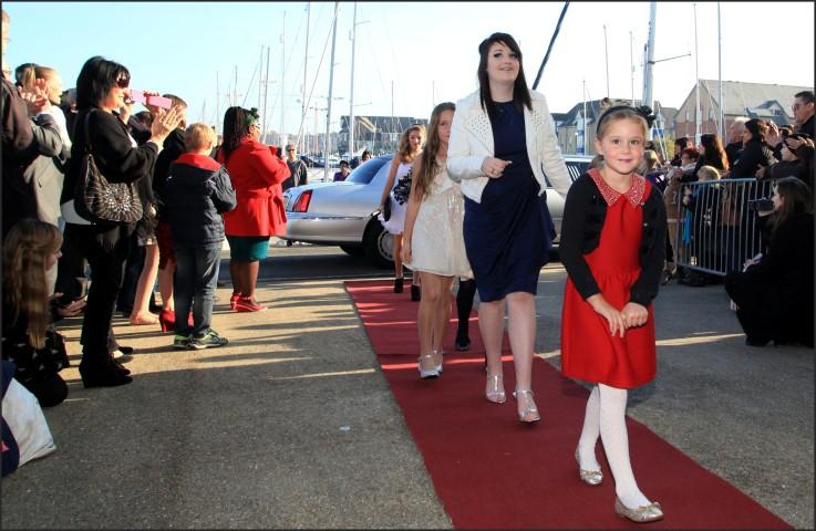 Pictures from Youngstar TV and Film Acting School's red carpet Hollywood style premiere of their production Darton High at Harbour Lights cinema in Ocean Village.
