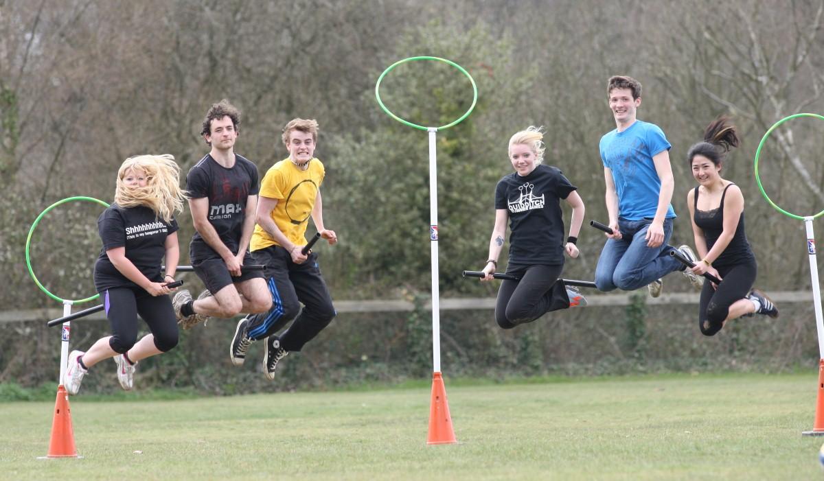 The Year in Pictures - 2013 - Members of Southampton Quidditch Club practiced on Southampton Common. April 17, 2013.