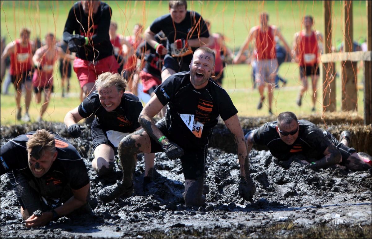 The Year in Pictures - 2013 - Tough Mudder 2013 at Matterley Bowl, Winchester. June 8, 2013.