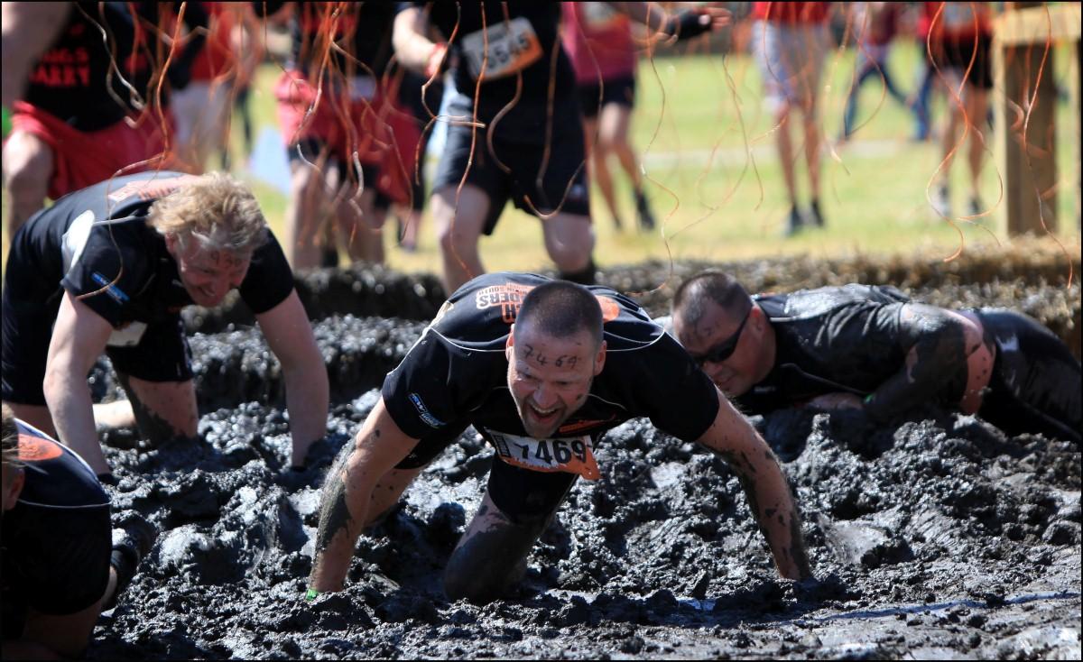 The Year in Pictures - 2013 - Tough Mudder 2013 at Matterley Bowl, Winchester. June 8, 2013.