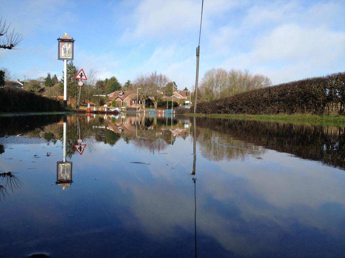 Floods of February 2014 - Kingsworthy