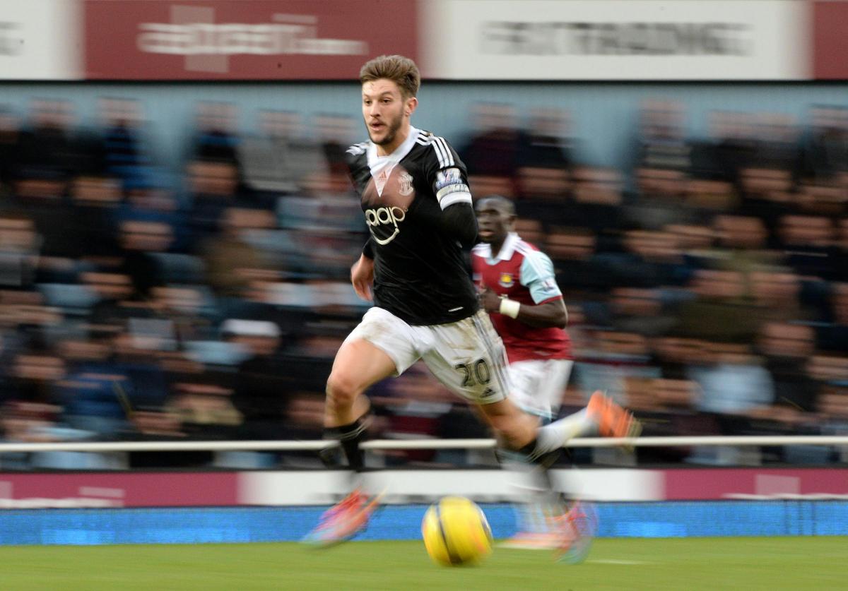 Picture from West Ham United v Saints. The unauthorised downloading, editing, copying, or distribution of this image is strictly prohibited.