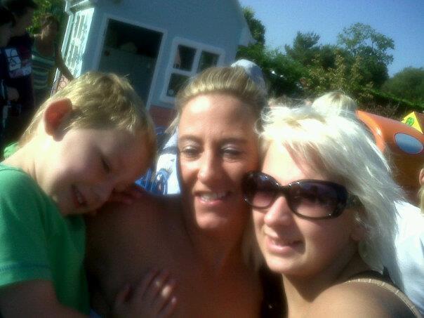 This is My son Harvey-Lee 5, my mum Donna Frampton 44, and me, Emma Hazell 24 from Totton