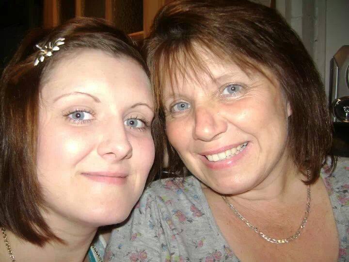 Vicky Amos, 24,and Alison Farrant-Poole