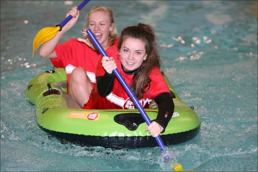 Friday's Sport Relief fundraisers around Hampshire