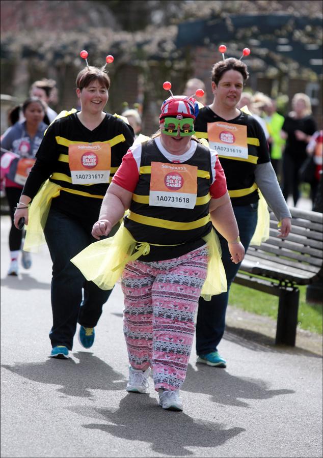 Images of Southampton and Winchester Sport Relief Mile