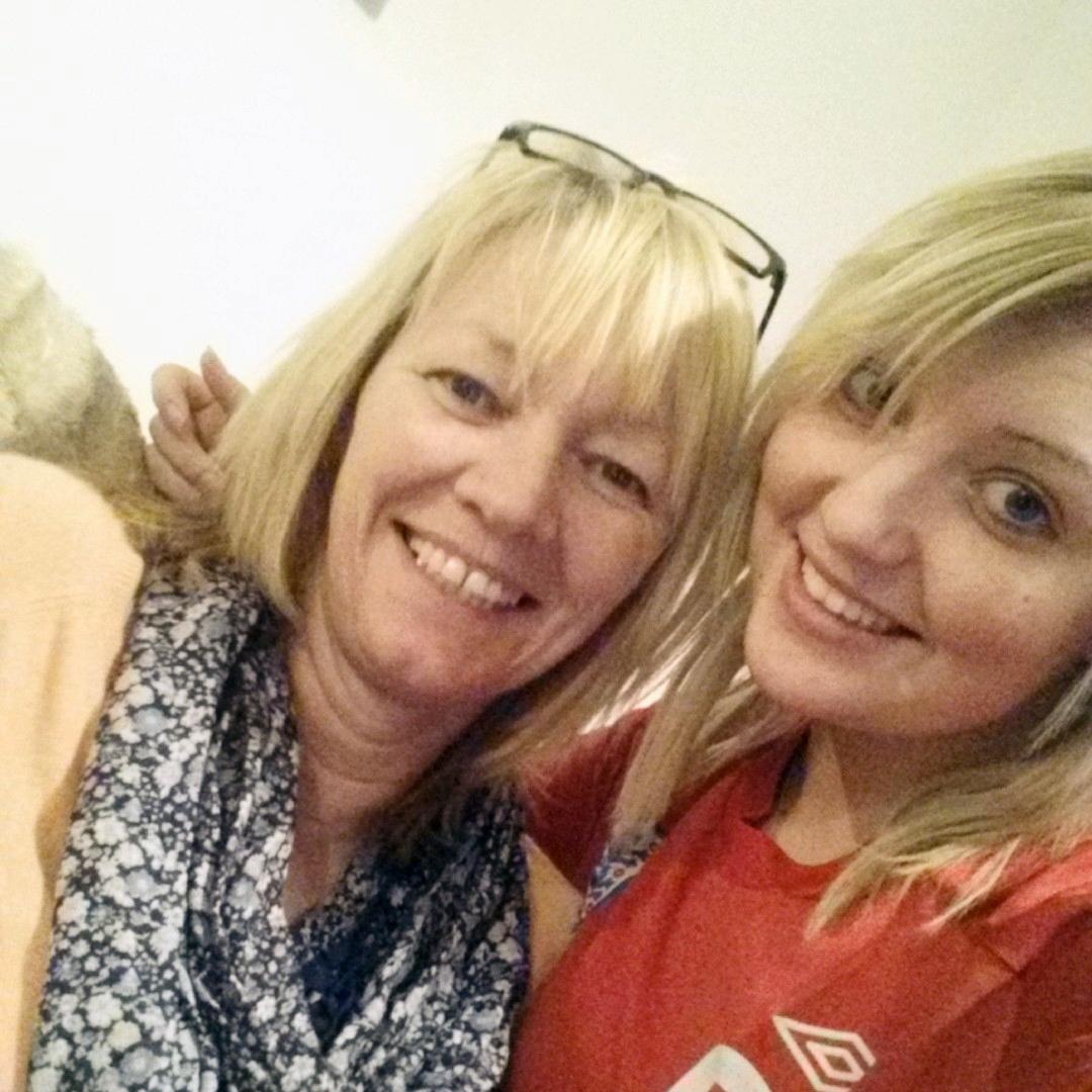 Sophie Hannington and soon to be mother-in-law Tracey Davies