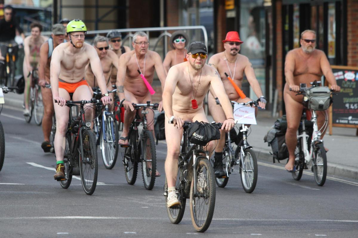 Southampton Naked Bike Ride 2014