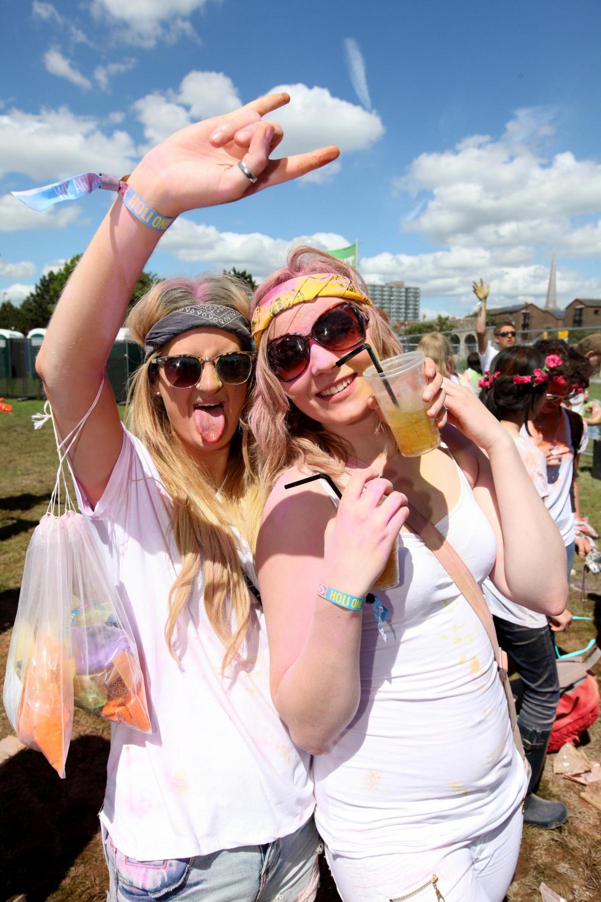 Picture from the Holi One Music Festival 2014.
