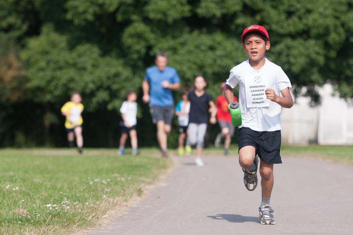 Junior Park Run at Riverside Park. Weekend in Pictures 21/06/2014 - 23/06/2014.