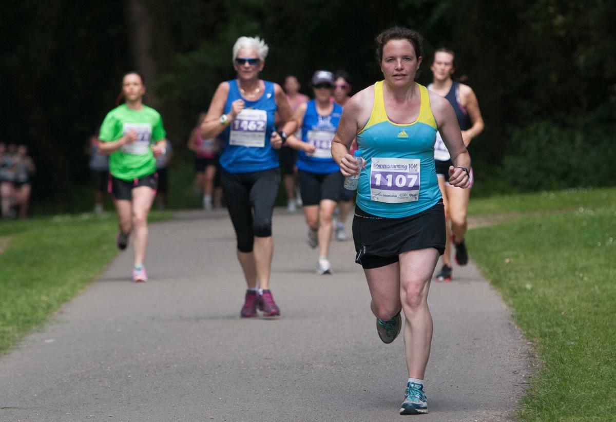 Women's Running 10k on Southampton Common. Weekend in Pictures 21/06/2014 - 23/06/2014.
