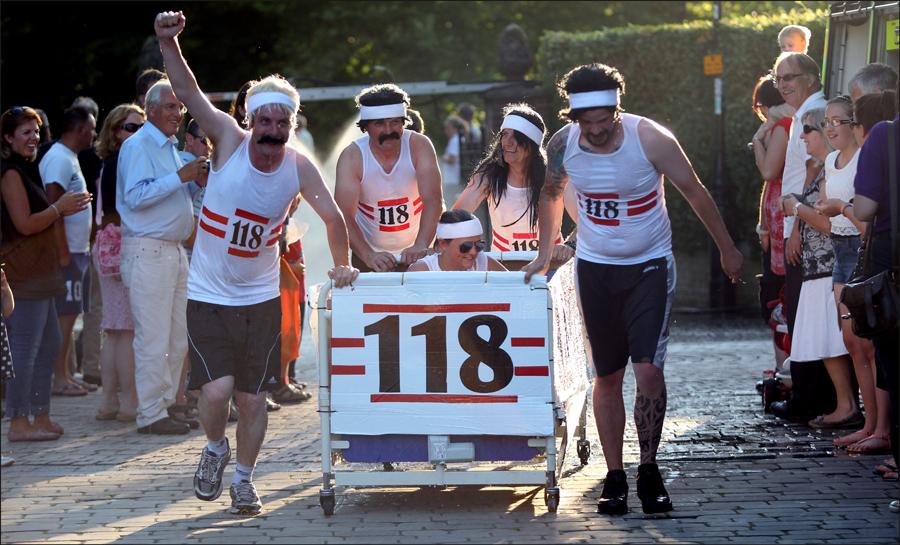 Pictures from the annual Romsey bed race.