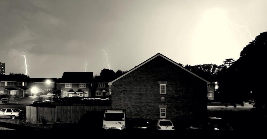 Lightning over Millbrook by Cruncher75