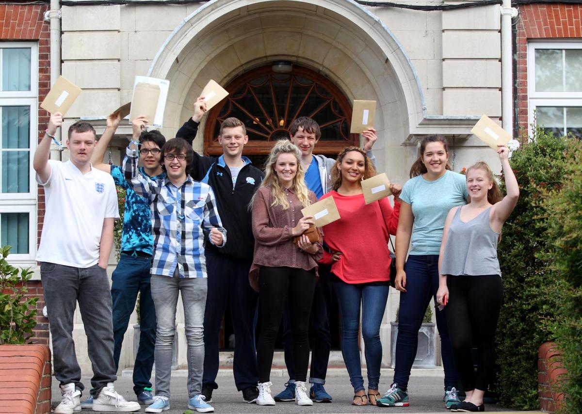 Itchen College - A-Level Results - August 14, 2014.