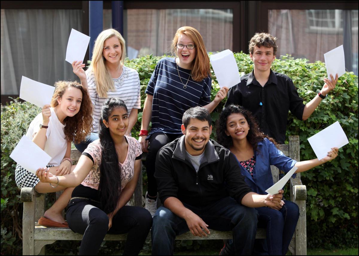 St Anne's School - A-Level Results - August 14, 2014.