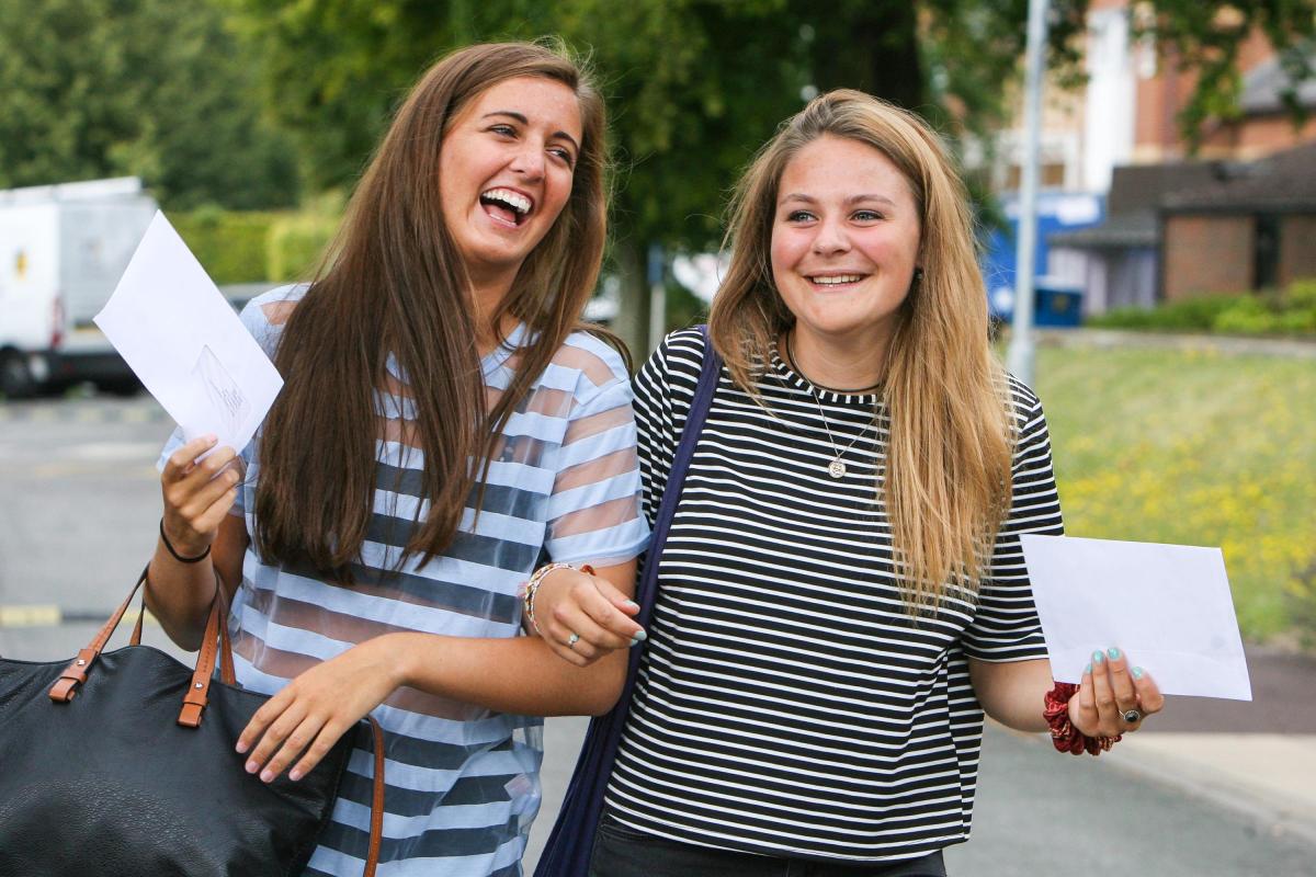 Richard Taunton Sixth Form College- A-Level Results - August 14, 2014.