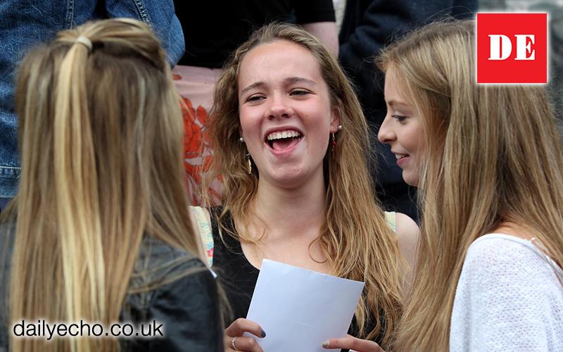 The Westgate School. Pictures of GCSE results 2014