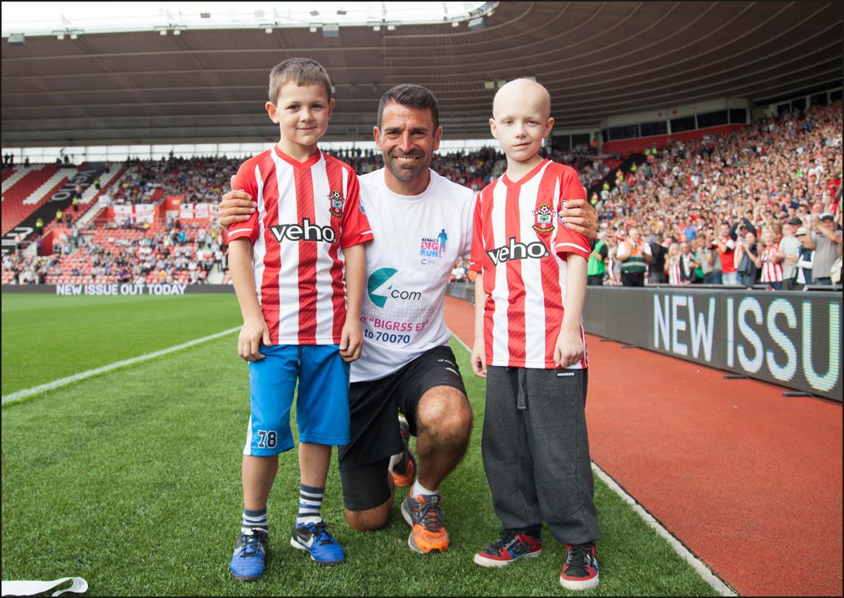 Francis Benali heads for home as his Big Run reaches it's conclusion.