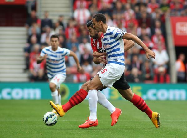 Pictures from the Barclay's Premier League match between Saints and QPR at St Mary's Stadium. The unauthorised downloading, editing, copying or distribution of this image is strictly prohibited.