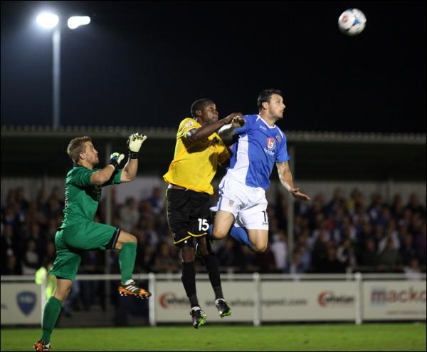 Images from Eastleigh's 1-1 draw with Bristol Rovers in the Vanarama Conference.