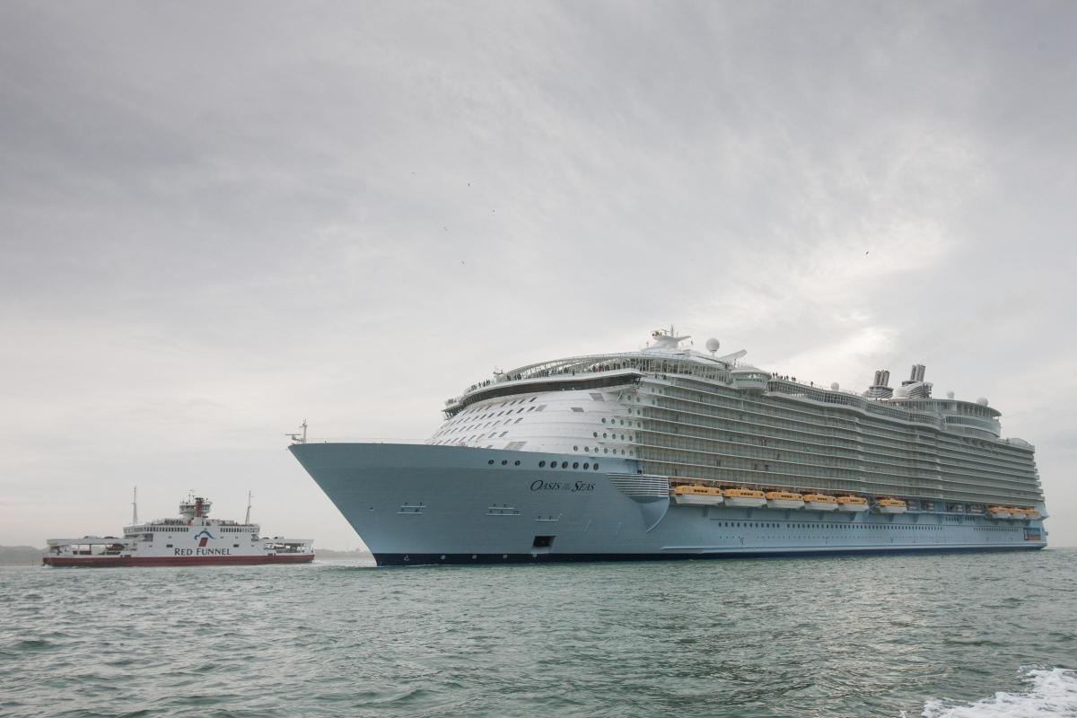 Oasis of the Seas visits Southampton