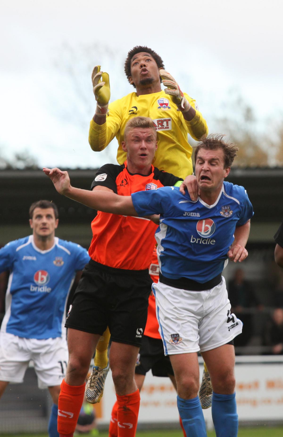 Picture from Eastleigh v Nuneaton Town