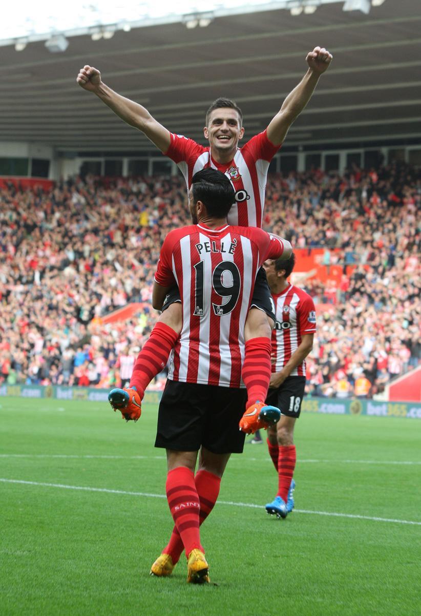 Pictures from the Saints match against Sunderland at St Mary's Stadium. The unauthorised downloading, editing, copying or distribution of this image is strictly prohibited.