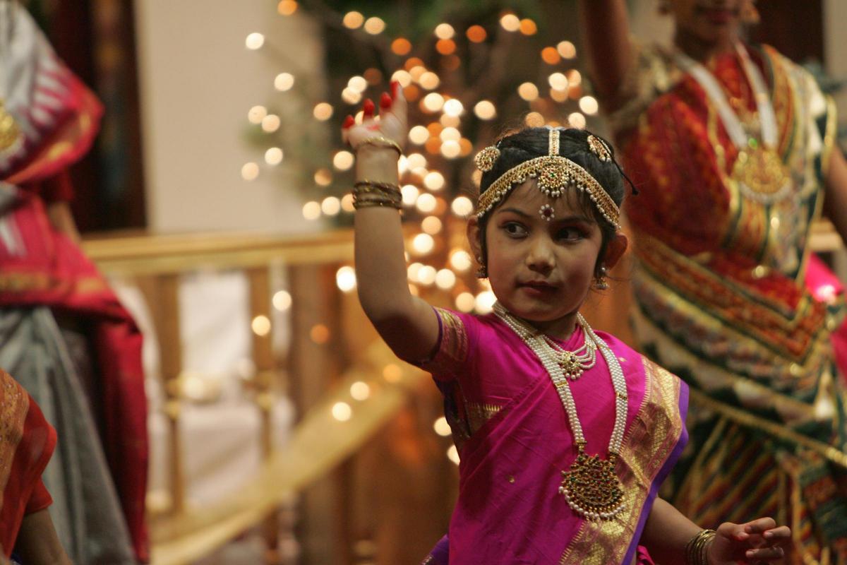Diwali celebration at the Vedic Society Temple