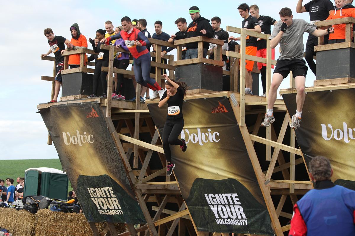 Pictures from Tough Mudder at Matterley Bowl.