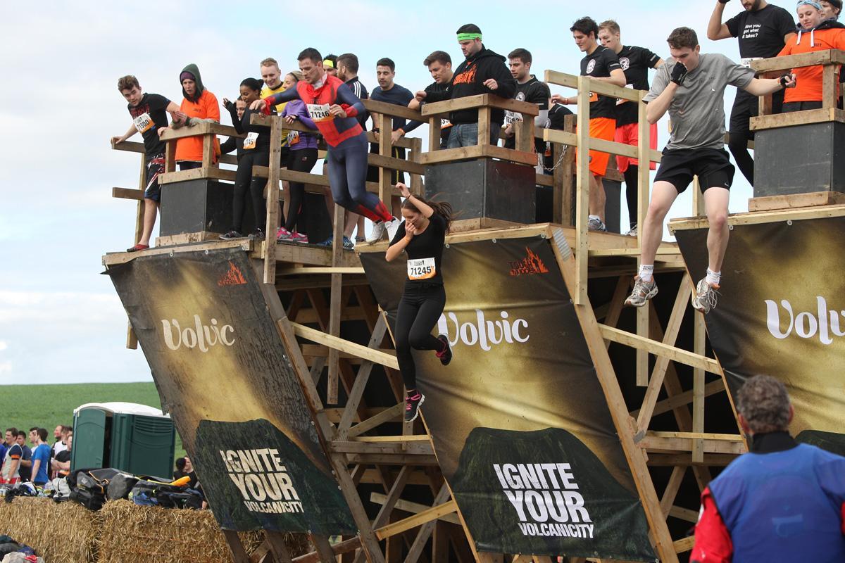 Pictures from Tough Mudder at Matterley Bowl.