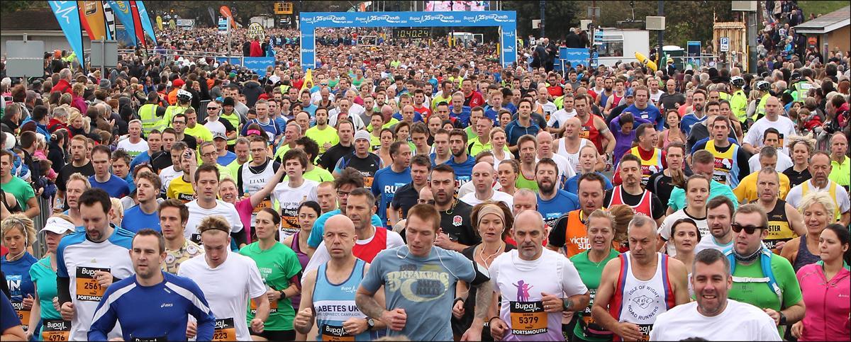 Images from the 25th BUPA Great South Run