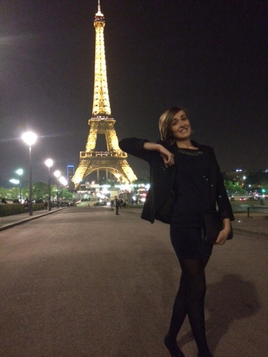 Elise Medder - on holiday in Paris