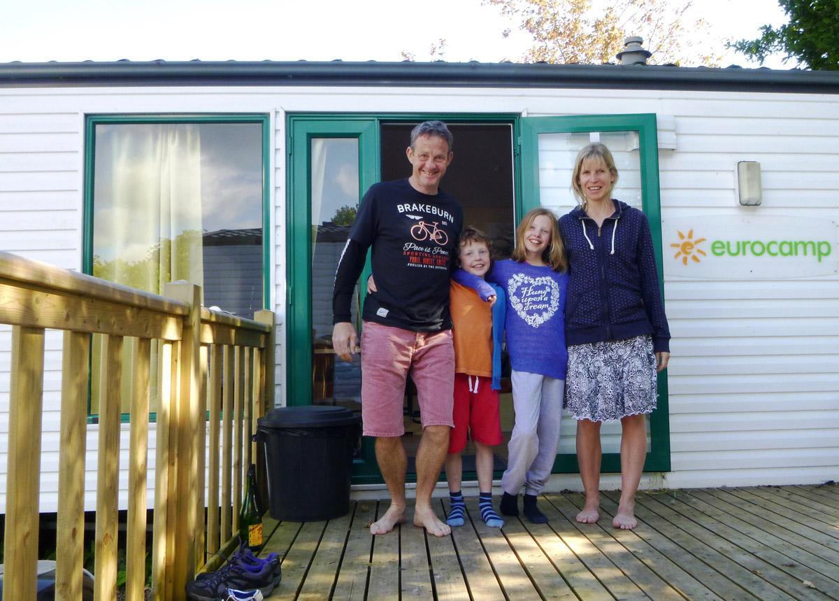 The Gibson family - family holiday in Brittany, France
