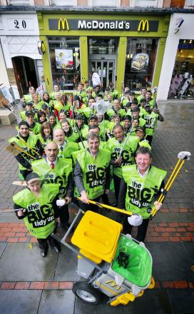 Download this The Mcdonalds And New Forest District Council Litter Pick Team picture
