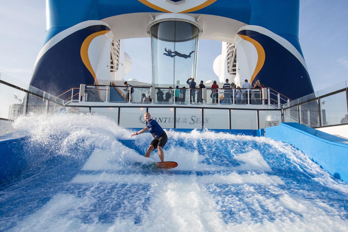 See on board new cruise liner Quantum of the Seas with our image gallery.