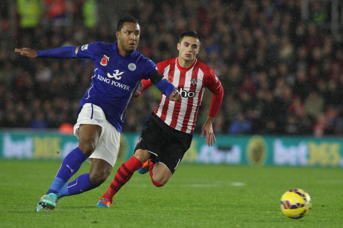 Image from the Saint's v Leicester match at St Mary's Stadium. The unauthorised downloading, editing, copying or distribution of this image is strictly prohibited.