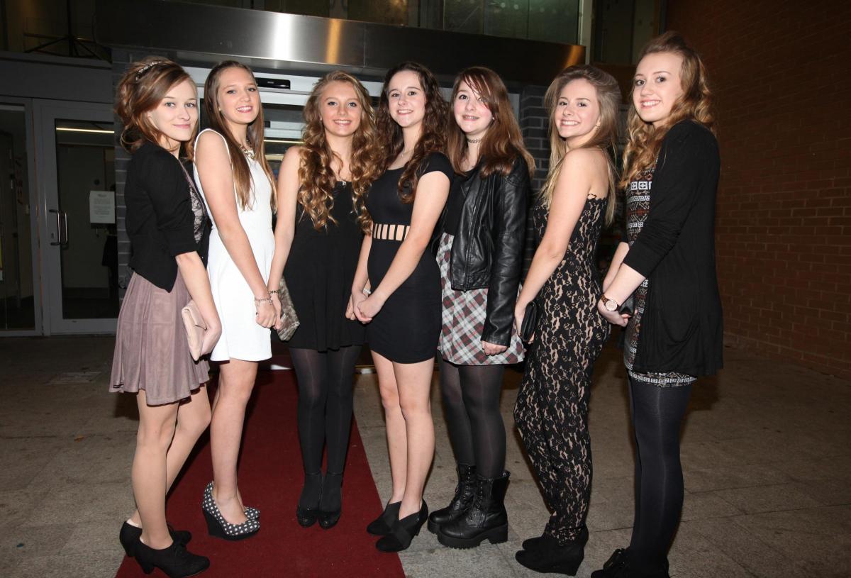 Youngstars drama group at Berry Theatre for the premier of their film Darton High