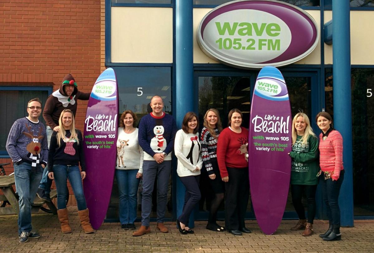 The Wave 105 team