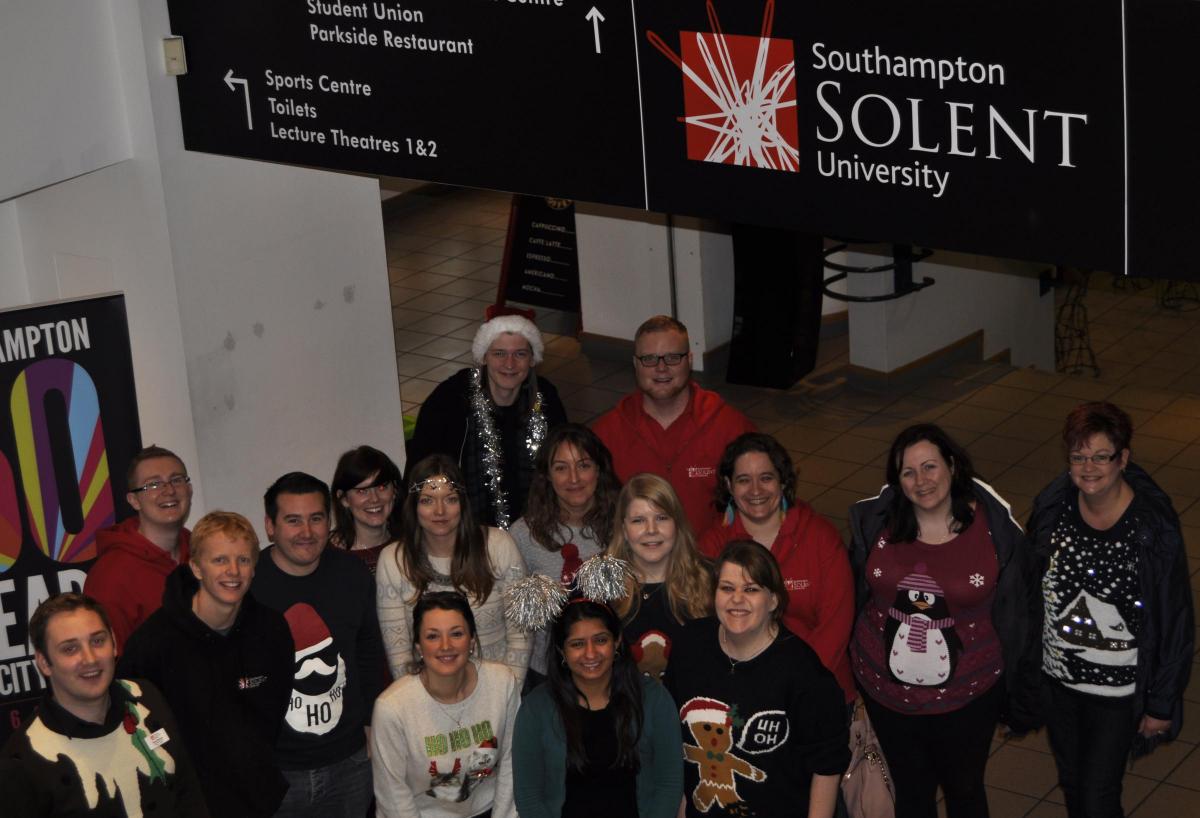 Southampton Solent University staff and students