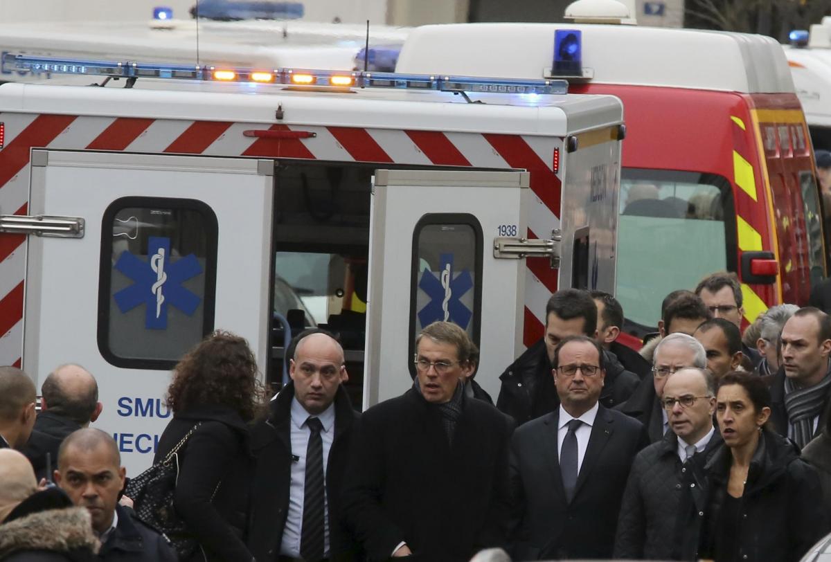 Pictures following an attack at the offices of a French satirical weekly which angered some Muslims after publishing crude caricatures of Islam's Prophet Mohammed. 