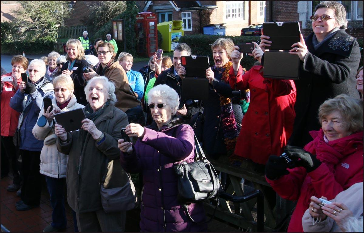 Pictures from the WI Centenary Baton events. Romsey and Test Valley.