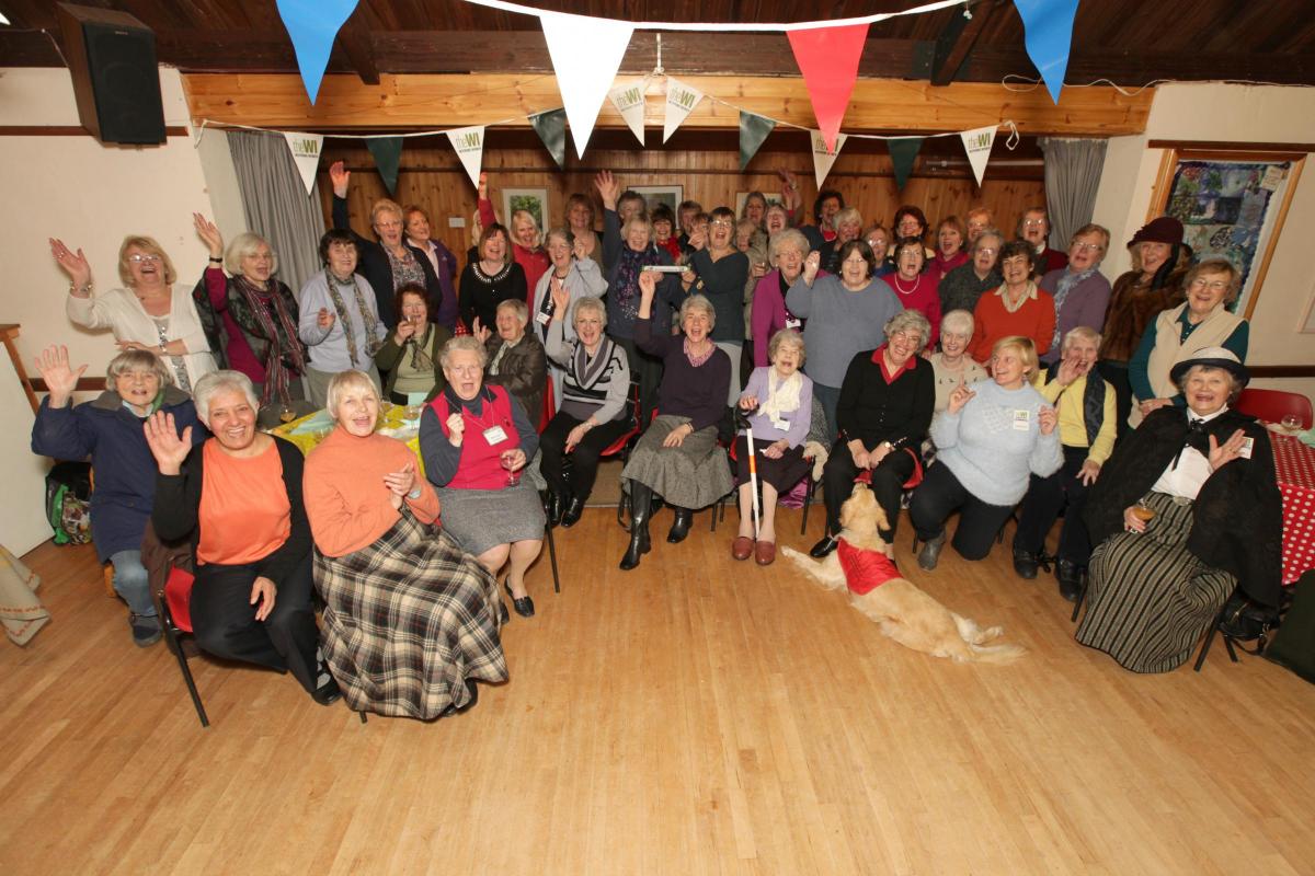 Pictures from the WI Centenary Baton events. Godshill Village Hall, Godshill.