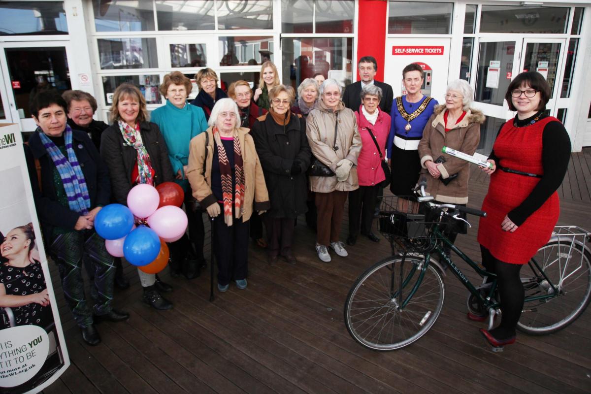 Pictures from the WI Centenary Baton events. Beaulieu Group.