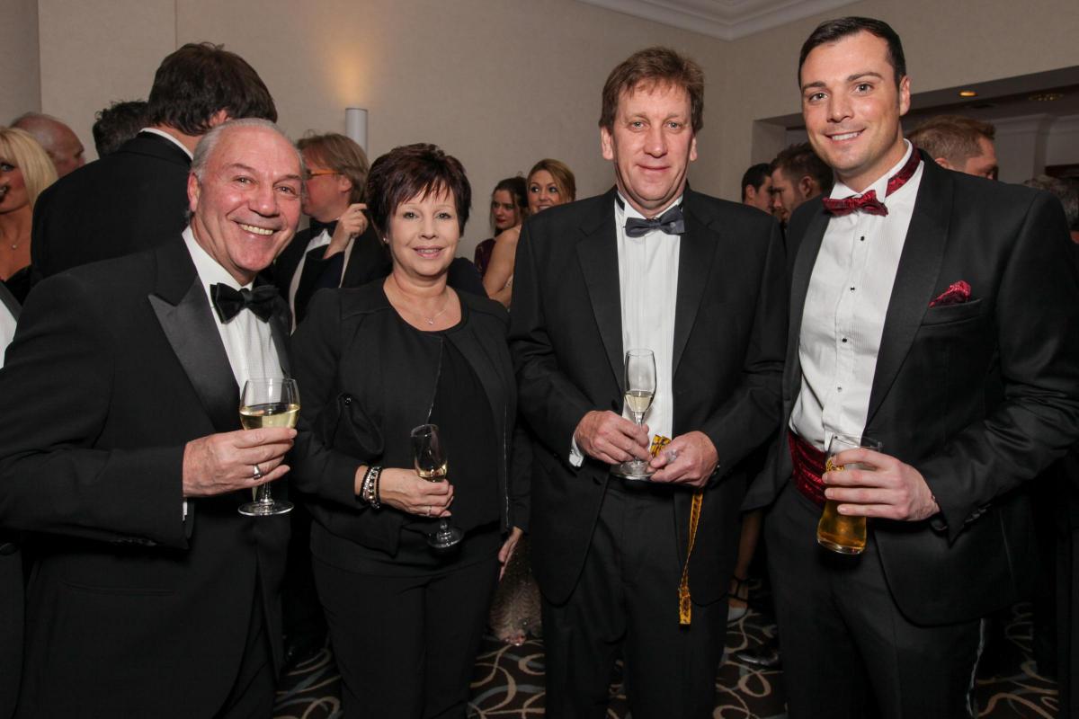 Photos from Hampshire captain Jimmy Adams' benefit night at the Grand Harbour Hotel in Southampton.