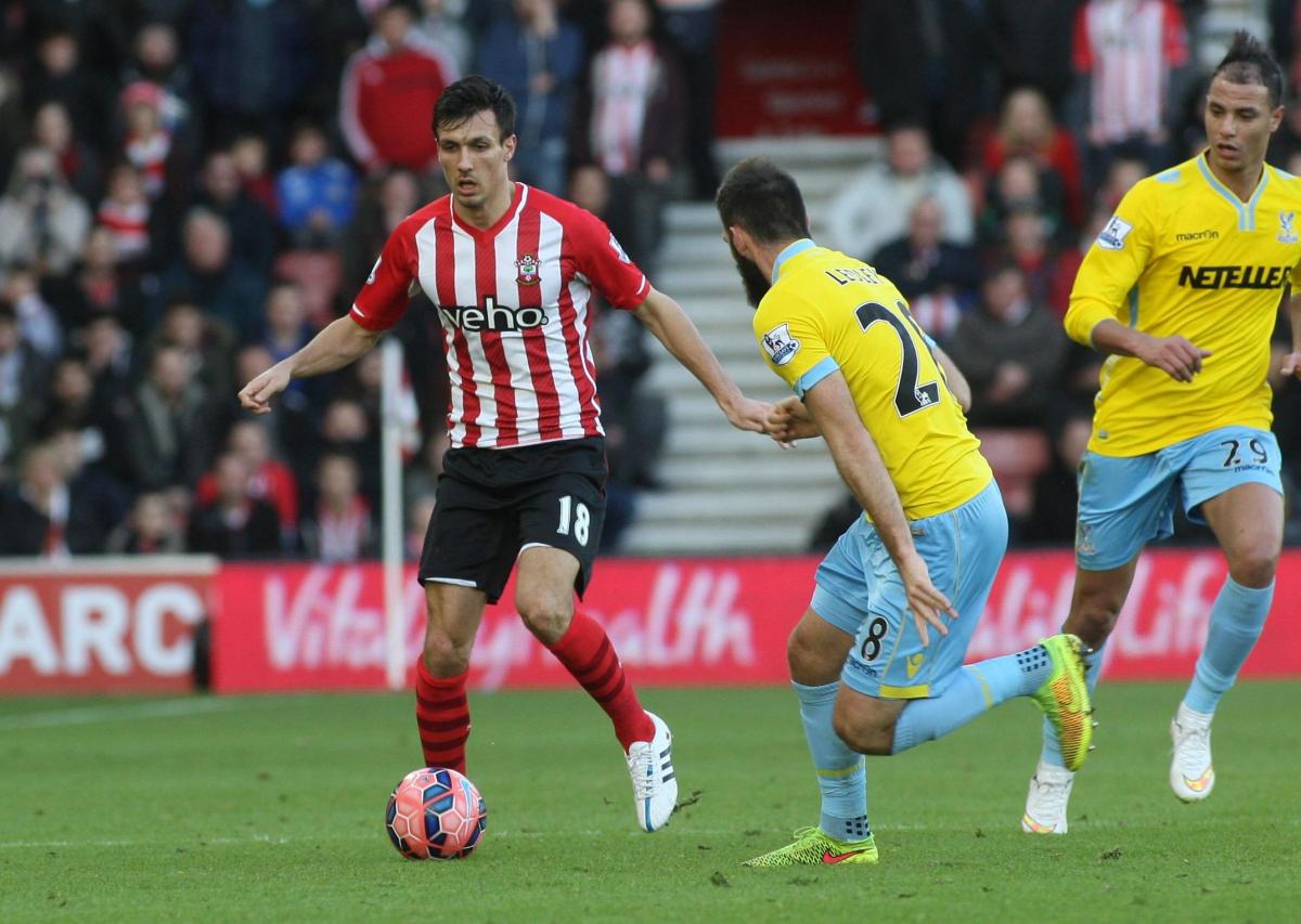 Jack Cork as Saints crash out of the FA Cup to Crystal Palace.