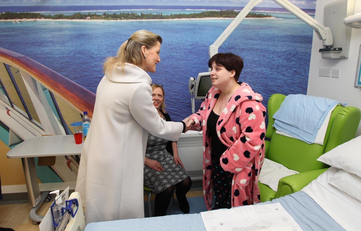 Southampton General Hospital’s new young adult cardiac ward has received the royal seal of approval as it opens its doors to accept its first patients. 