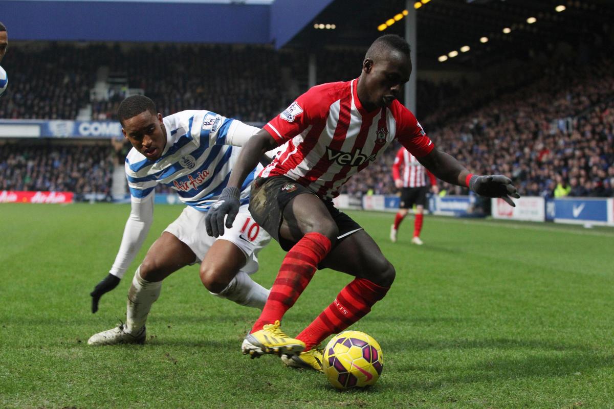 Picture from QPR v Saints at Loftus Road. The unauthorised downloading, editing, copying or distribution of this image is strictly prohibited.